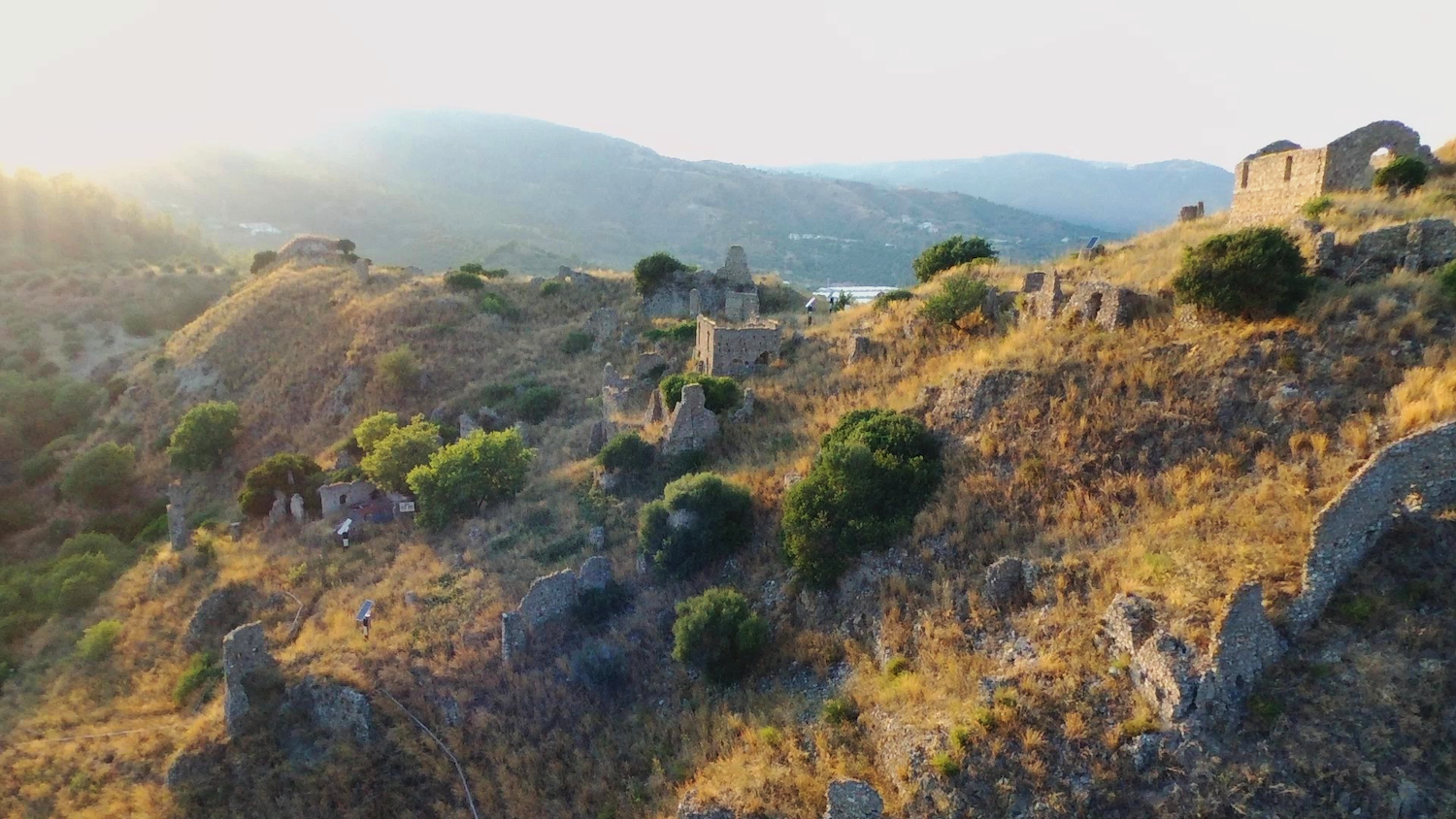 Scorcio dall'alto di Soverato antica